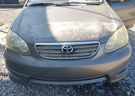 2006 Toyota Corolla S from USA, damaged, VIN 2T1BR32E66C635201